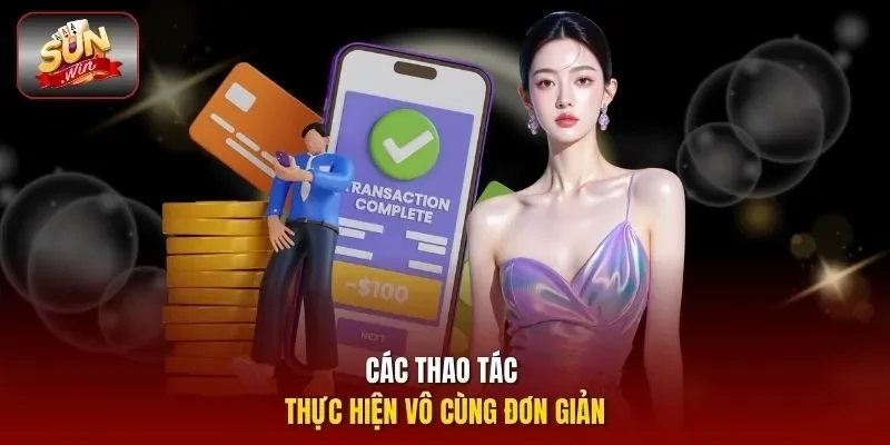 Các thao tác thực hiện vô cùng đơn giản