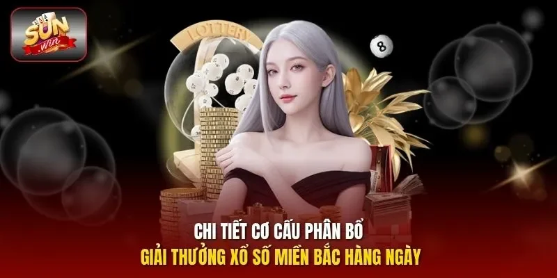 Chi tiết cơ cấu phân bổ giải thưởng xổ số miền bắc hàng ngày
