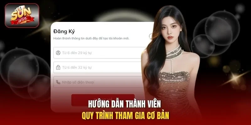 Hướng dẫn thành viên quy trình tham gia cơ bản