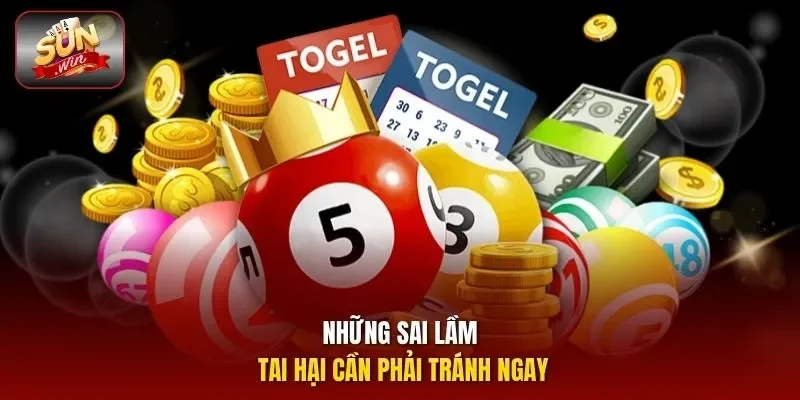 Những sai lầm tai hại cần phải tránh ngay